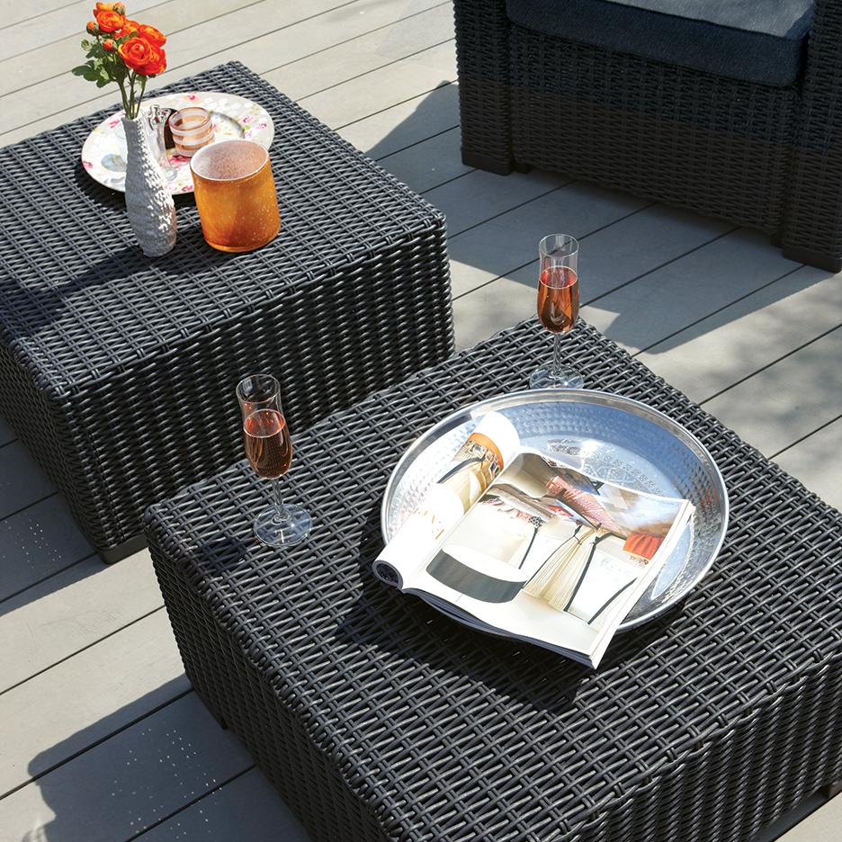 Стол Калифорния (California table) коричневый 17194146