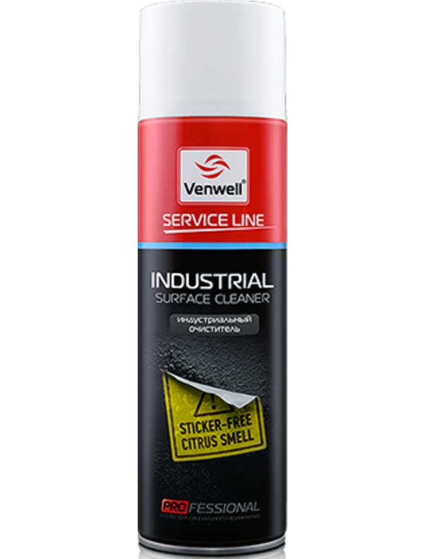 Очиститель наклеек, липких лент, насекомых Industrial cleaner (аэрозоль) 500 мл.