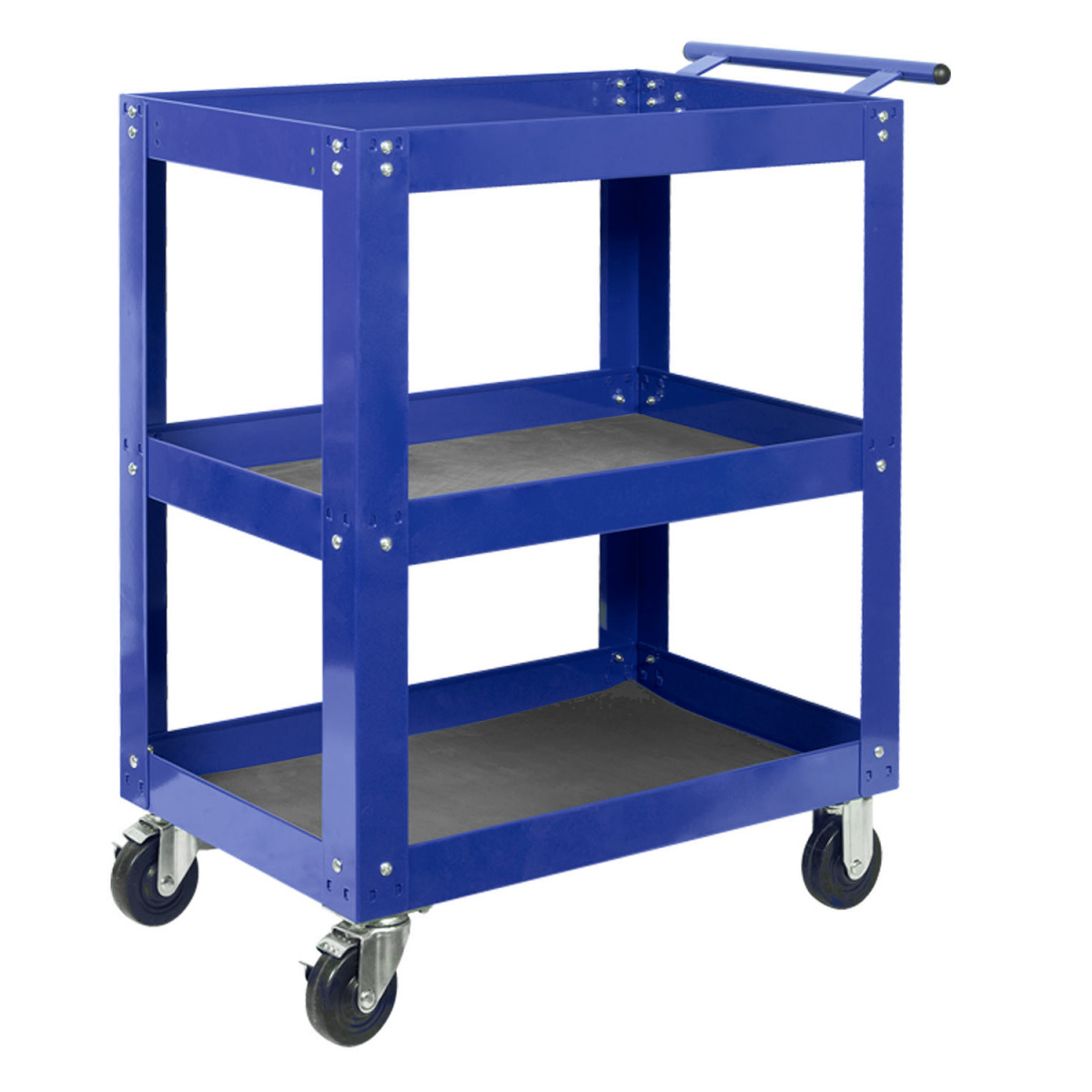 Тележка открытая, 3 полки