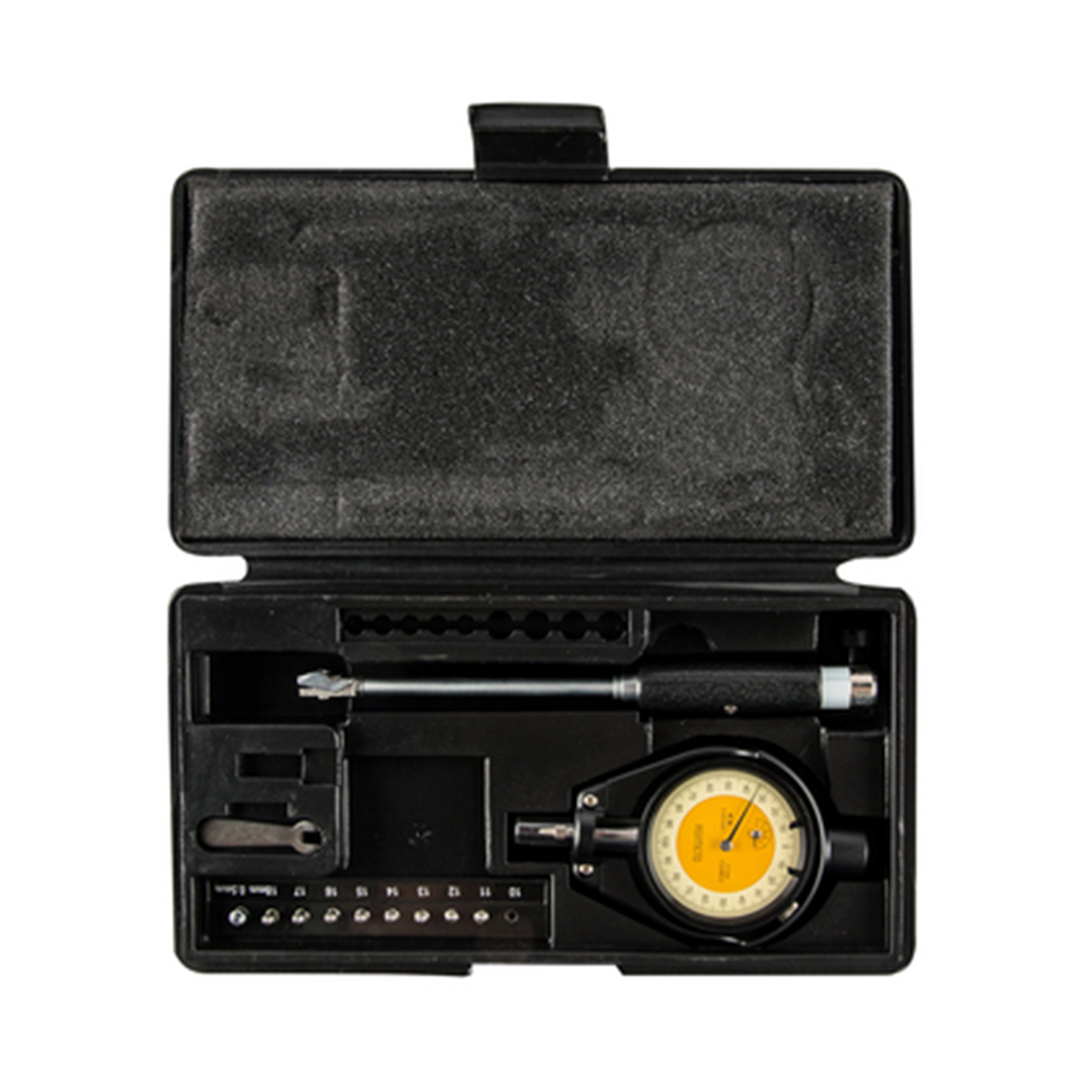 Нутромер индикаторный в наборе, 0.01 мм, 10–18 мм, 100 мм