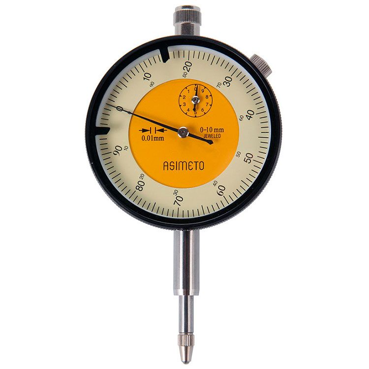Индикатор часового типа 0.01 мм, 0-10 мм
