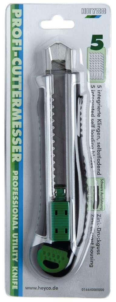 Нож со сменными лезвиями PROFESSIONAL 18 MM