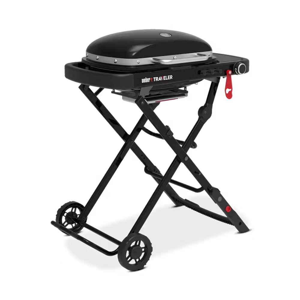 Газовый гриль Weber Traveler Compact черный