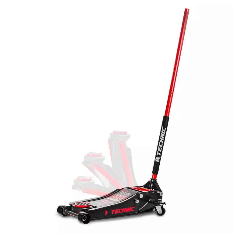 Домкрат подкатной низкого подхвата 3,5 т, 95-560 мм, усиленный, TECHNIC