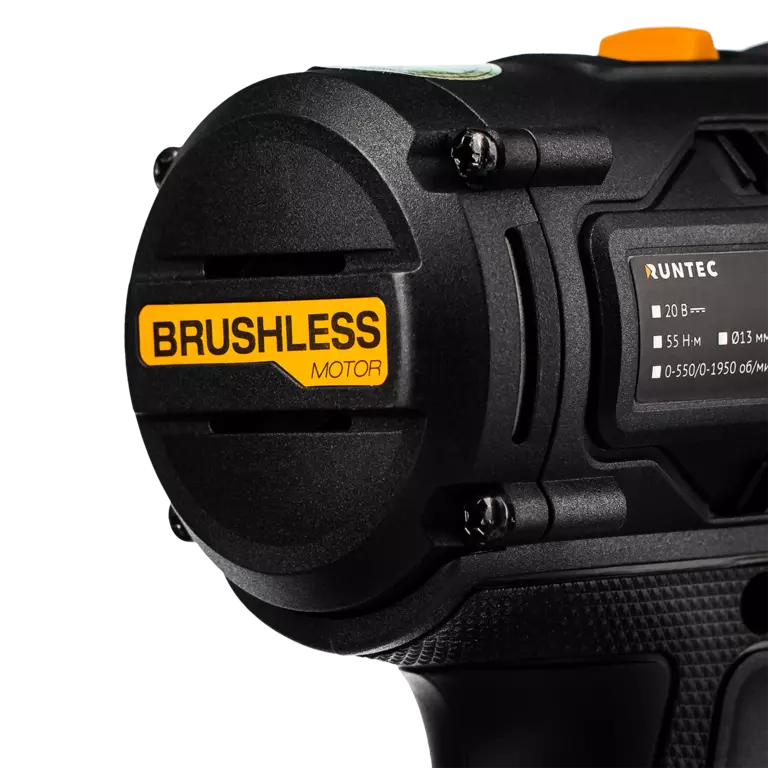 Дрель-шуруповерт ударная аккумуляторная PRO 13 мм, 20В, 2*2Ач, 55Нм