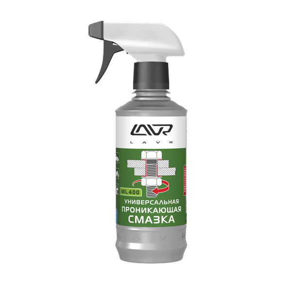 Проникающая смазка LAVR ML400 Penetrating Grease с триггером 330мл