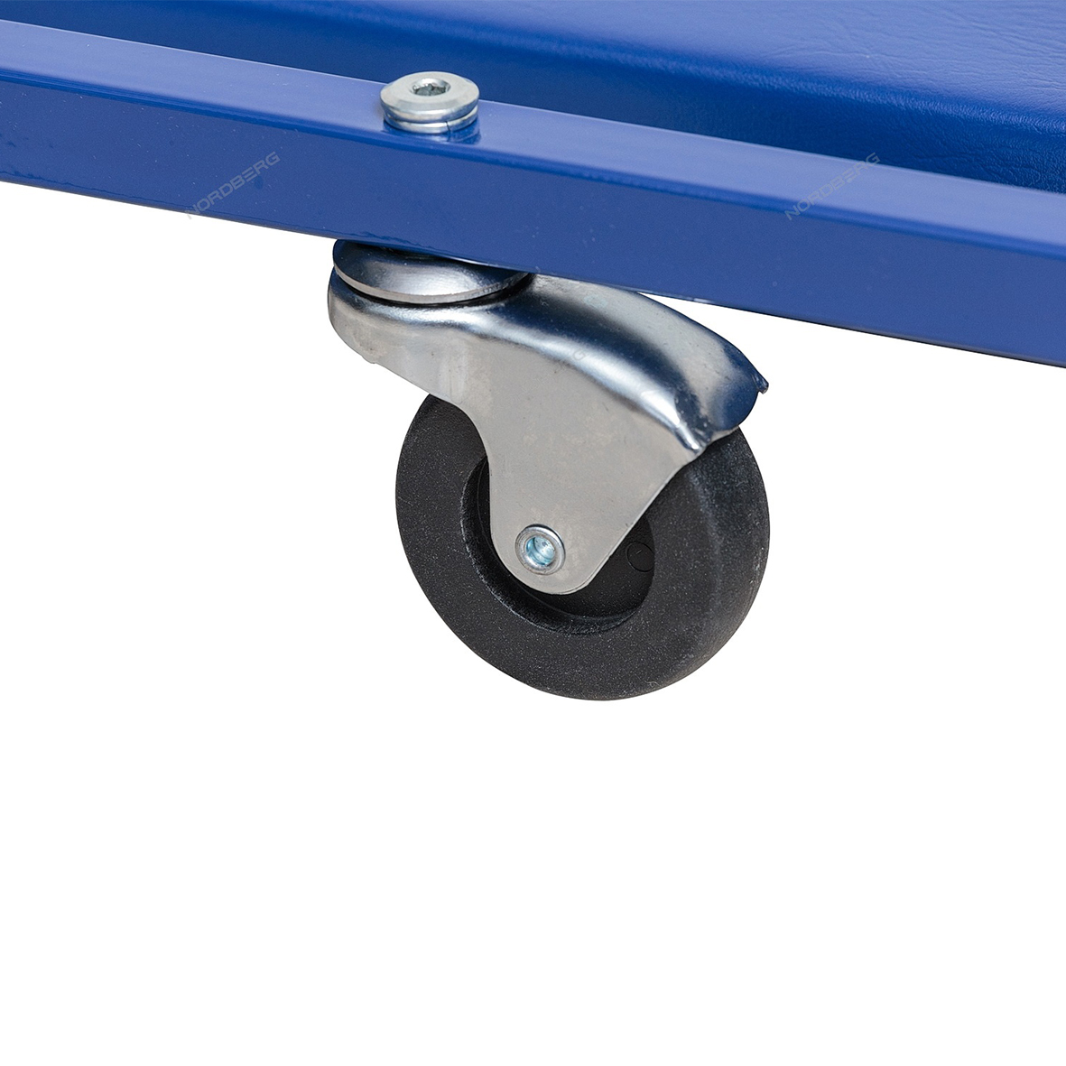 Лежак подкатной с подъемным подголовником