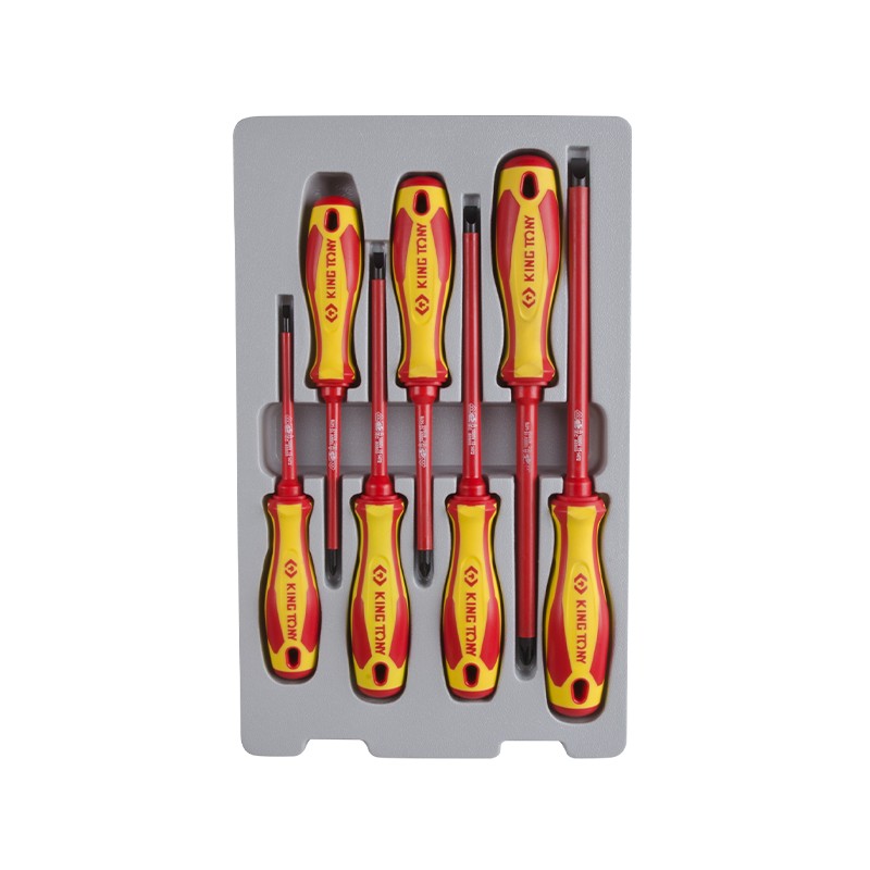 Набор отверток, диэлектрические, 7 предметов 