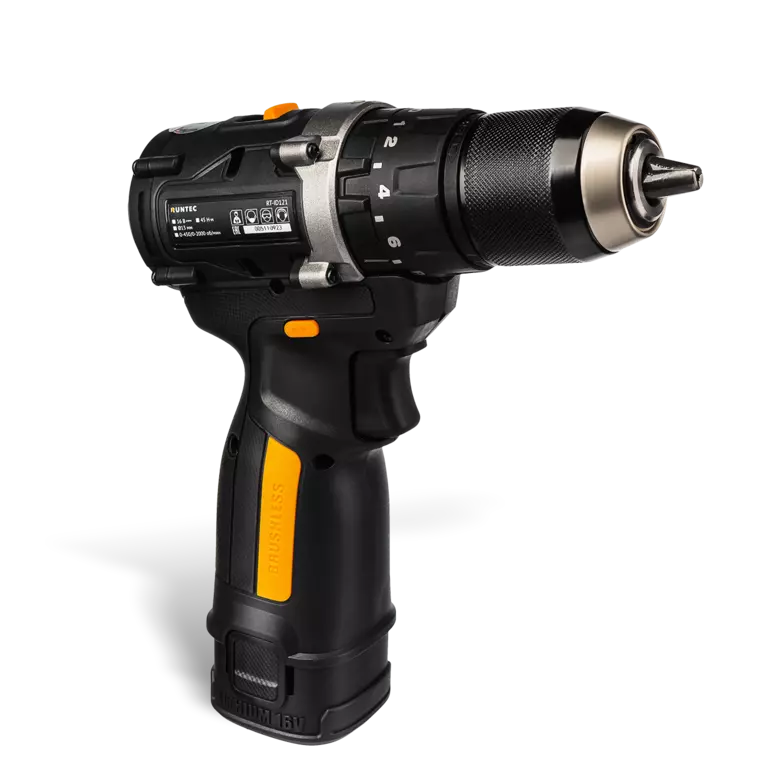 Дрель-шуруповерт ударная аккумуляторная PRO 13 мм,16В, 2*2Ач, 45Нм