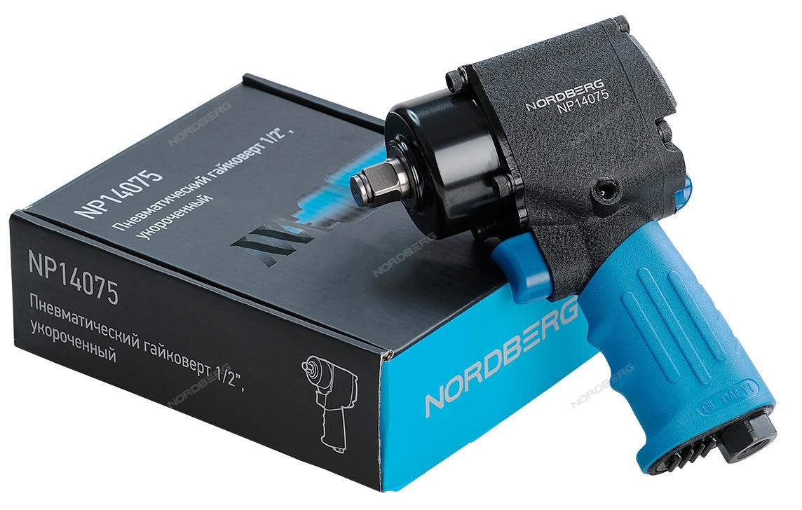 ПНЕВМОГАЙКОВЕРТ ударный 1/2", 680Нм, укороченный