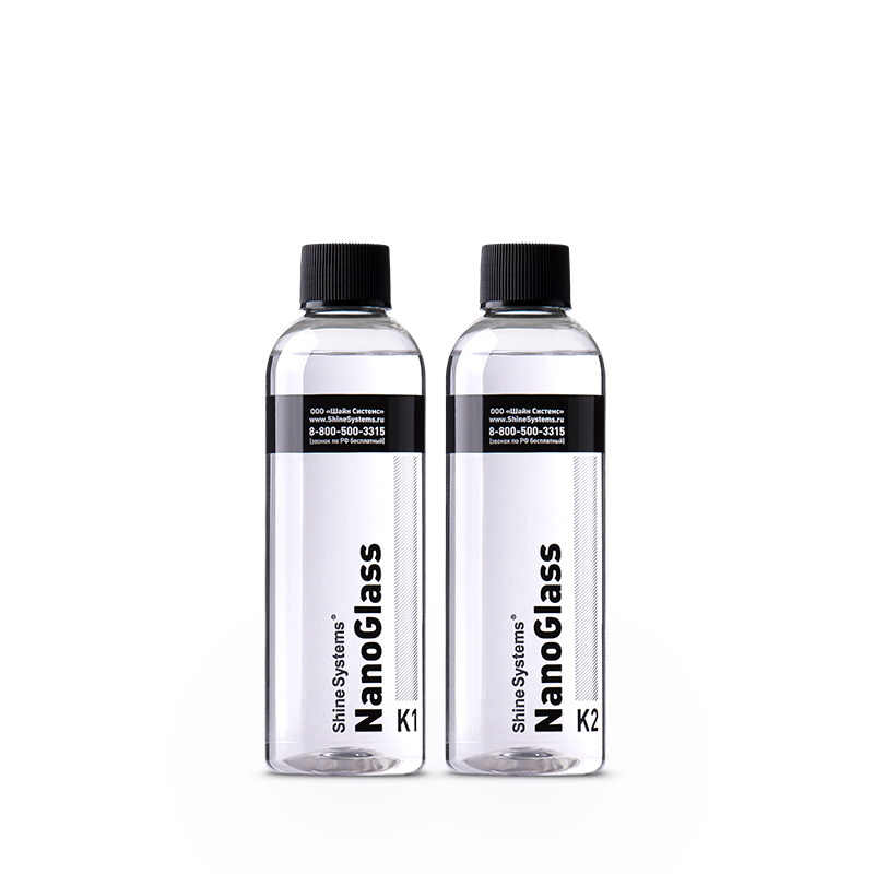 NanoGlass – защитное нанопокрытие для стекол K1+K2