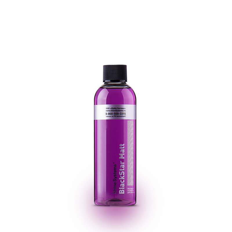 BlackStar Matt — матовый полироль для резины