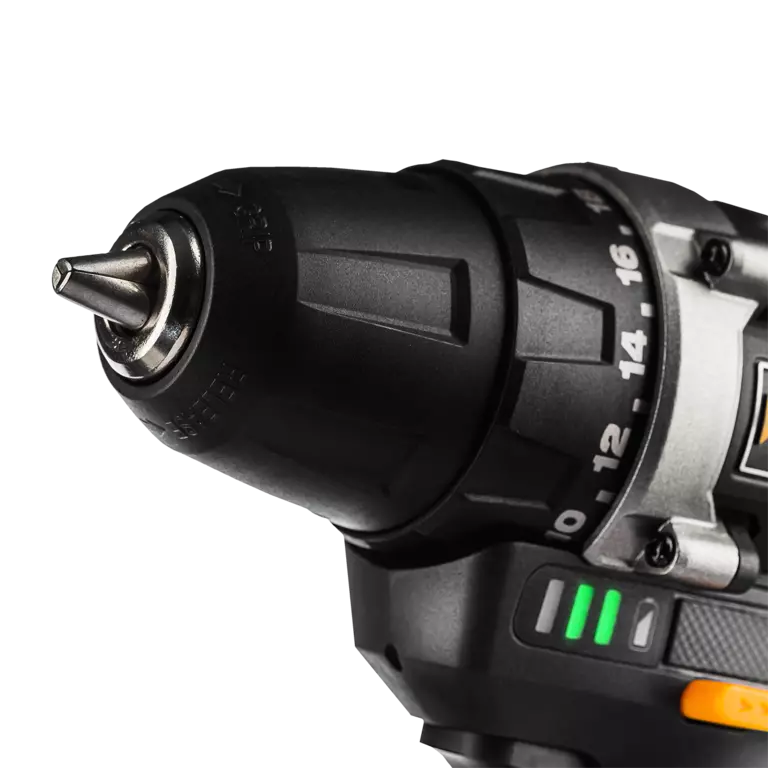 Дрель-шуруповерт аккумуляторная PRO 10 мм,16В, 2*2Ач, 45Нм