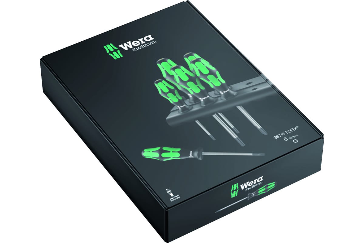 Набор отверток Kraftform Plus TORX® + подставка