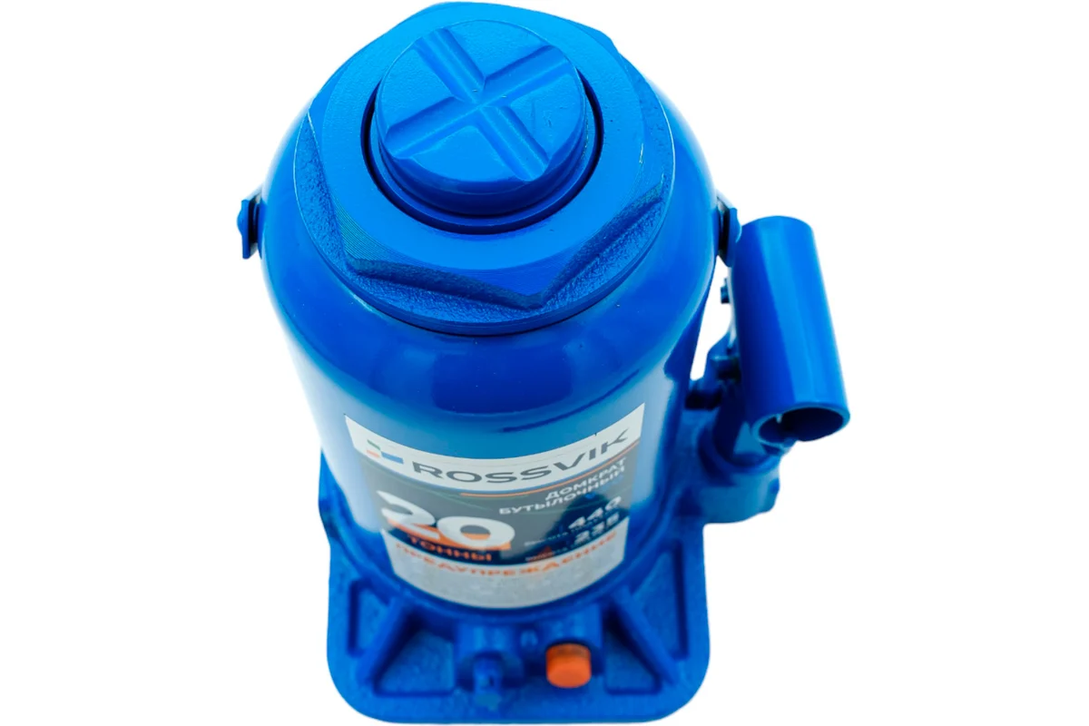 Домкрат бутылочный V32, г/п 32,0т ROSSVIK