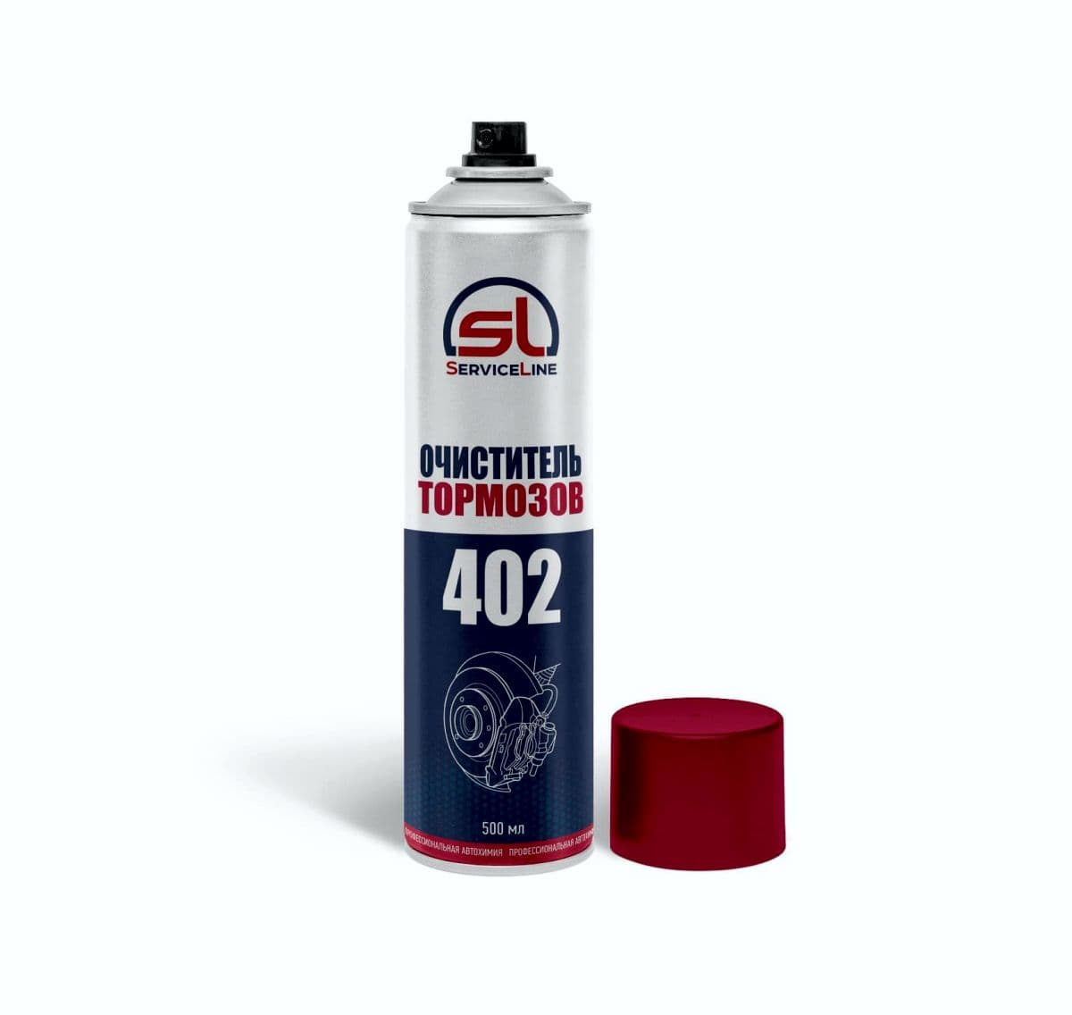 Очиститель тормозов 500 мл.
