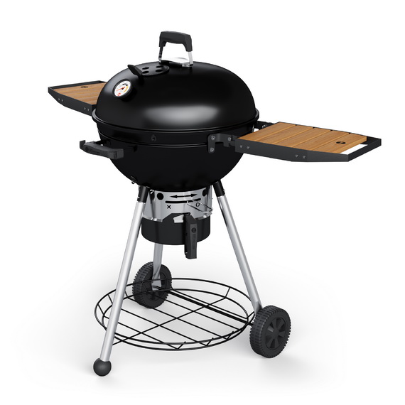 Гриль угольный Teriberka 57 Slow 'N Sear Jet Black Classic