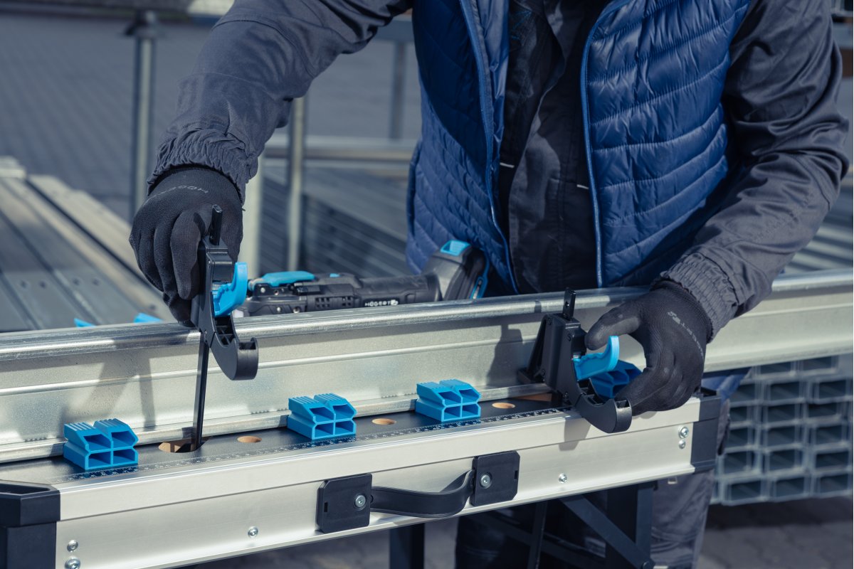 Верстак складной столярный 845 x 598 x 735-885 мм