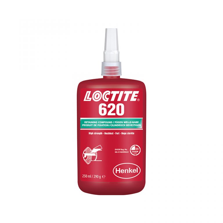Loctite 620 250мл Фиксатор цилиндр. соединений выс.прочности, высокотемпературный, медленный