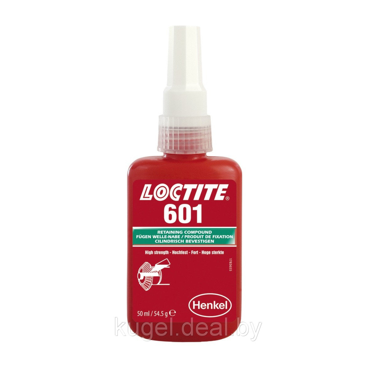 Loctite 601 50мл Вал-втул. фиксатор высокой прочности, низкой вязкости