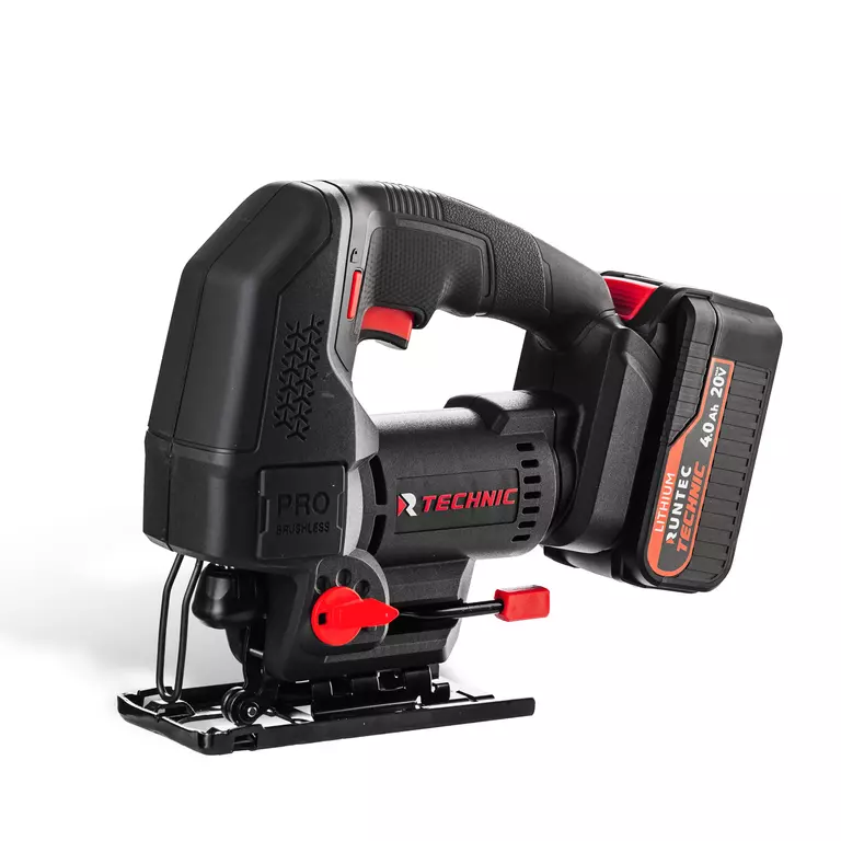 Лобзик аккумуляторный TECHNIC 20В, 2*4Ач, 700Вт