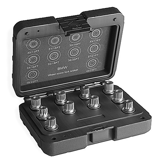 Набор головок для снятия колесных болтов BMW / VW