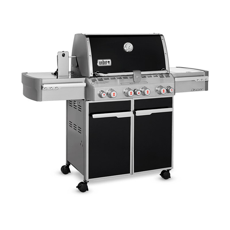 Гриль газовый Summit E-470 GBS, черный