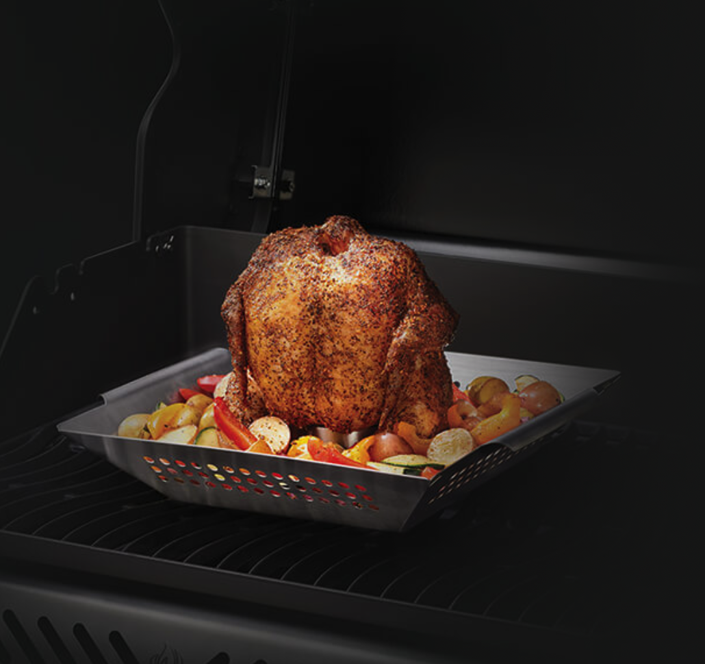 Ростер для запекания курицы (нержавеющая сталь)