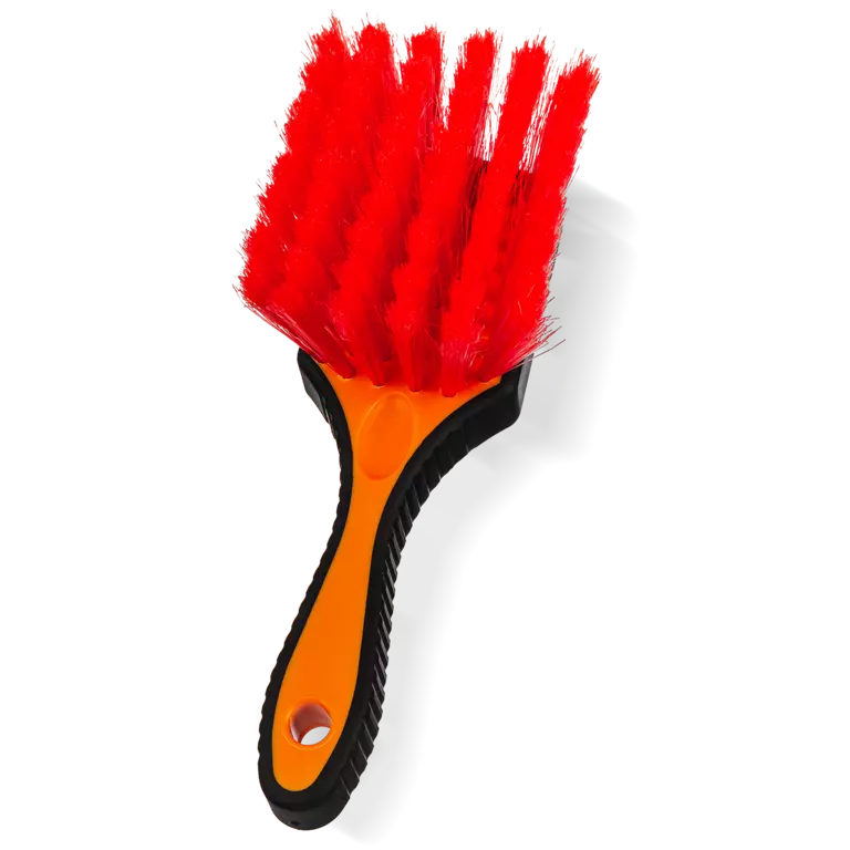 Щетка для мытья шин двойная с мягким и жестким ворсом