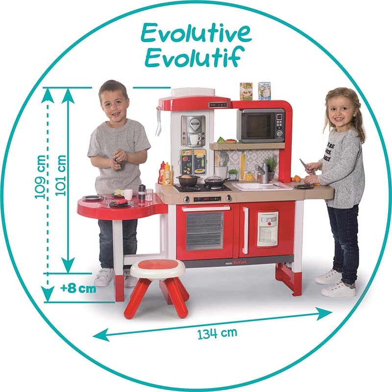 Растущая кухня с табуретом TEFAL EVOLUTIVE