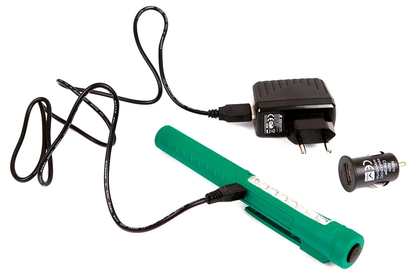 Фонарь карманный аккумуляторный светодиодный