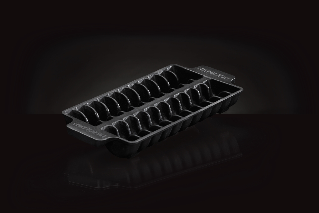 Чугунная сковорода для креветок