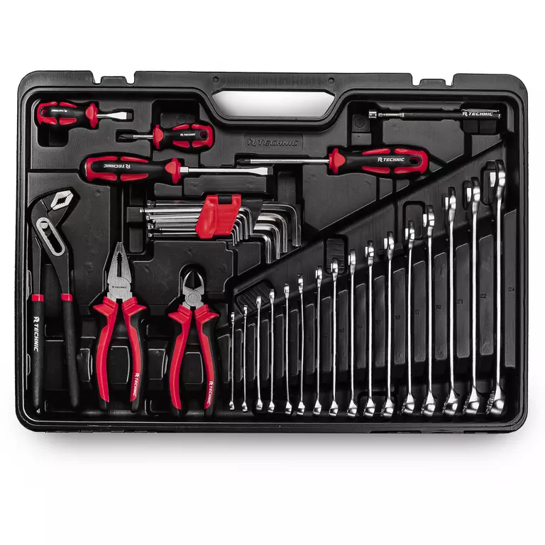 Набор ручных инструментов TECHNIC 143 предмета 1/2", 1/4"
