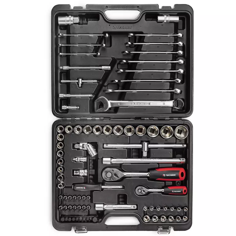 Набор ручных инструментов TECHNIC 82 предмета 1/2", 1/4"
