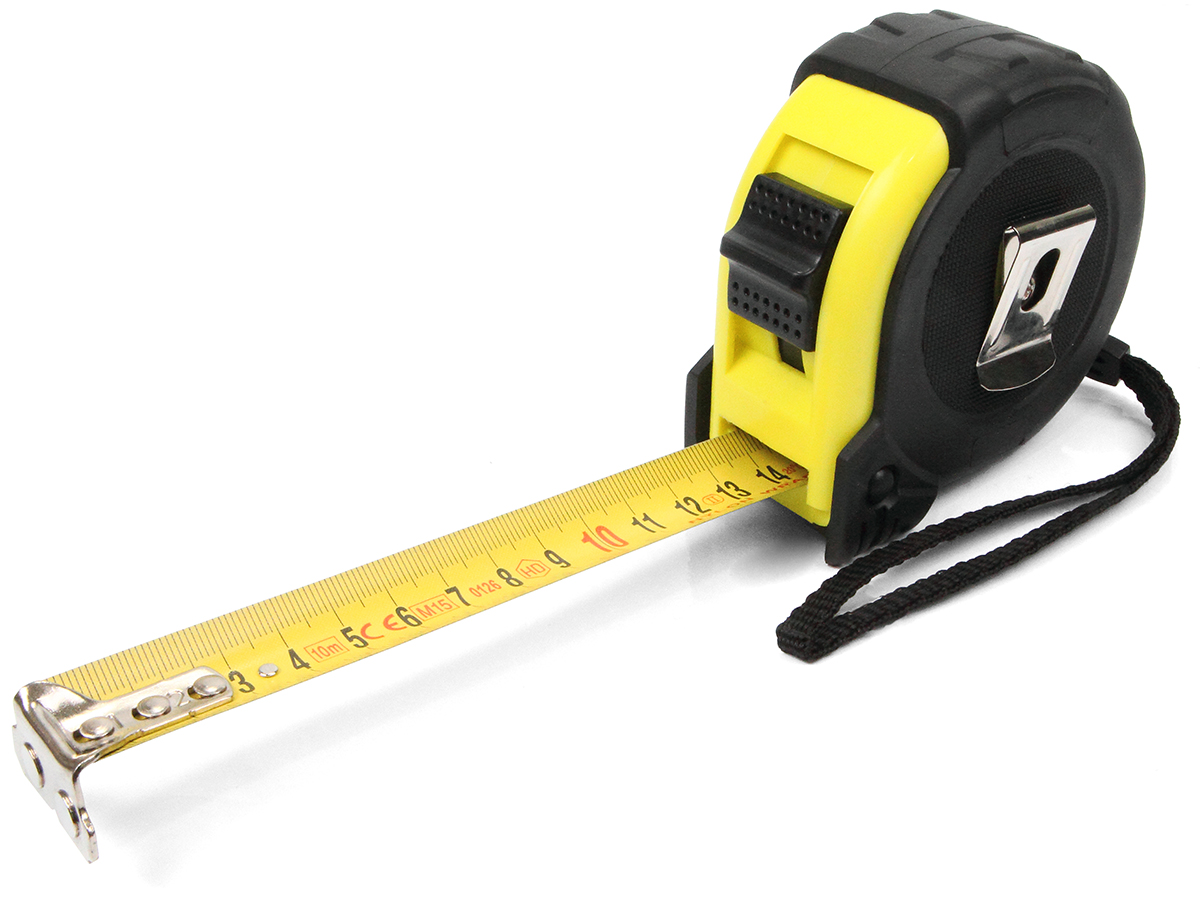 Рулетка измерительная 10м х 25 мм