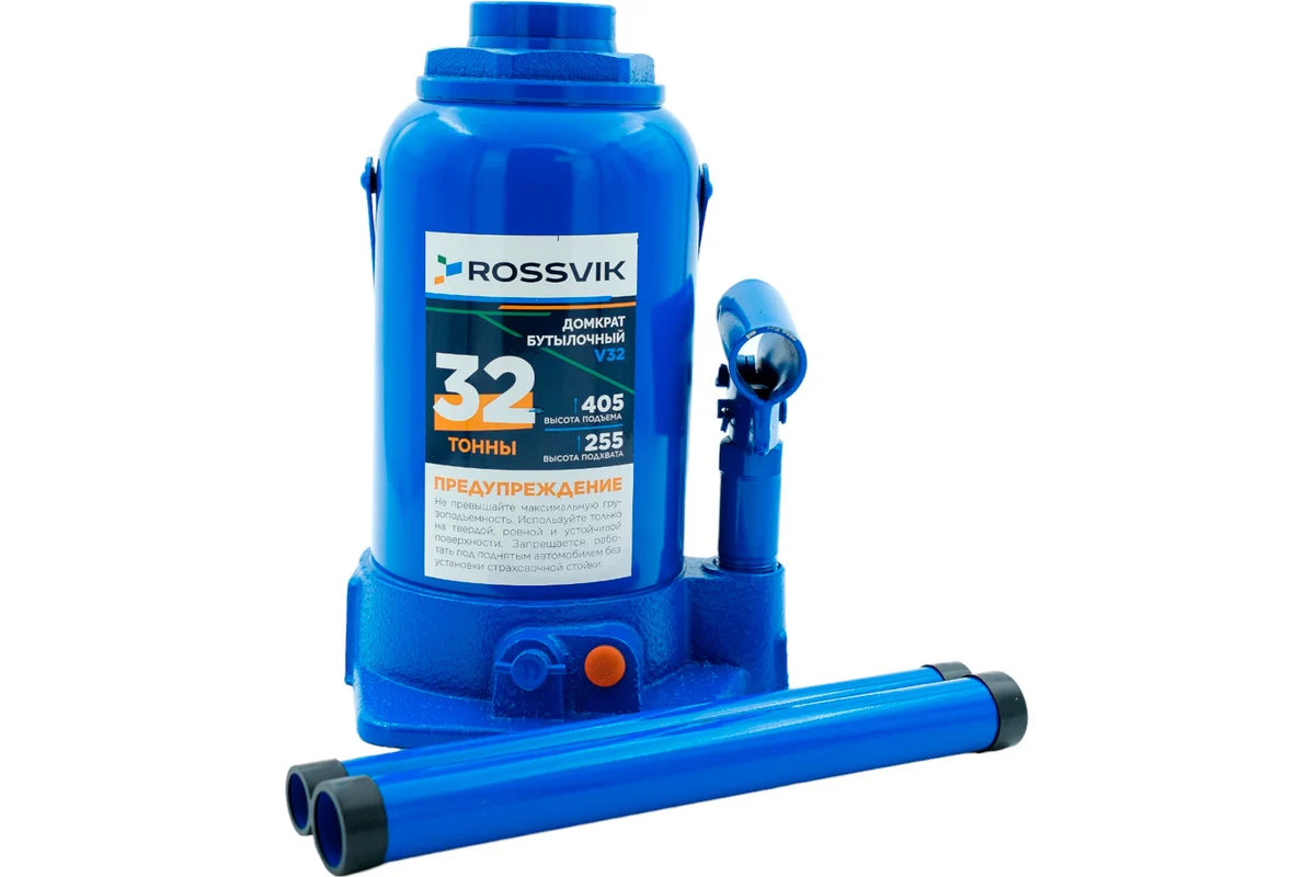 Домкрат бутылочный V50, г/п 50,0т ROSSVIK