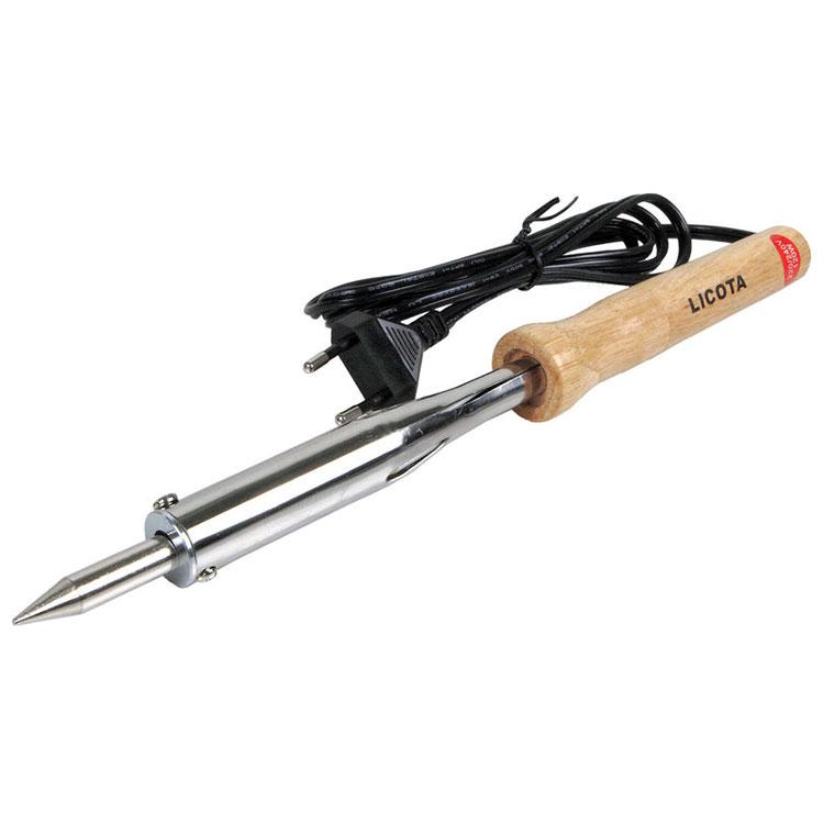 Паяльник с деревянной ручкой, 120 Вт