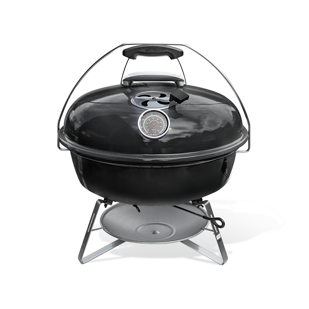 Угольный гриль Slow ‘N Sear Travel Kettle, 47 см, черный