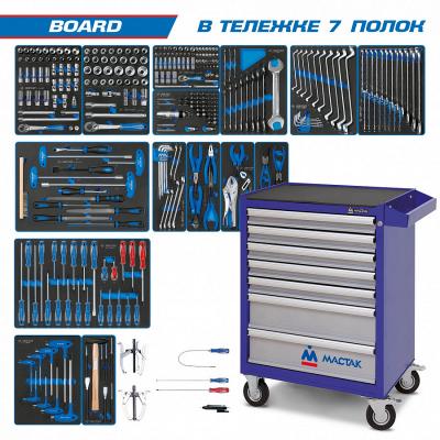 Тележка с набором инструментов "Board" 325 предметов