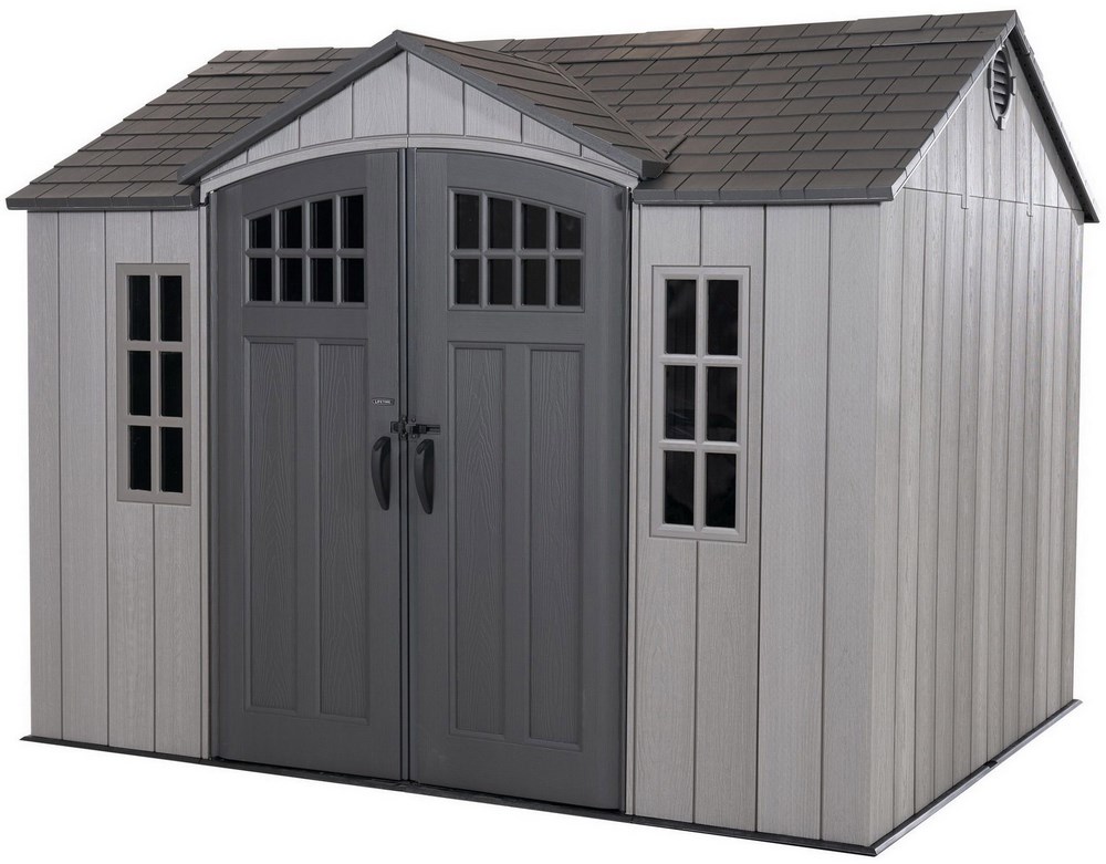 Сарай пластиковый Woodlook 10*8,