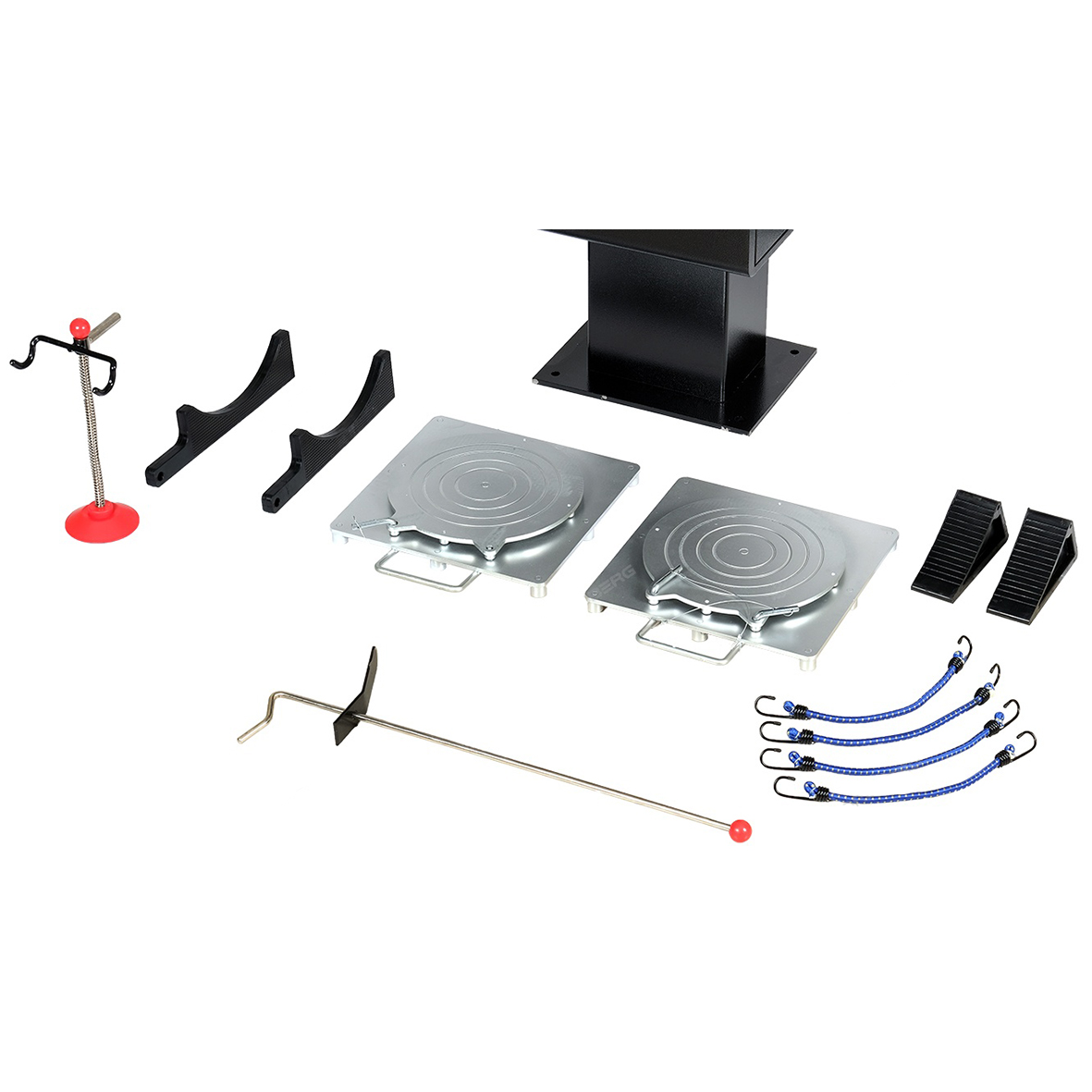 Стенд сход-развал 3D модель четырехкамерный