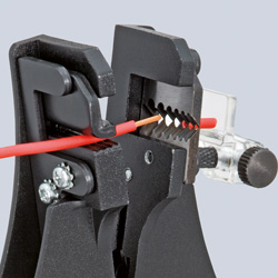 Инструмент для удаления изоляции с черной лакировкой 180 мм