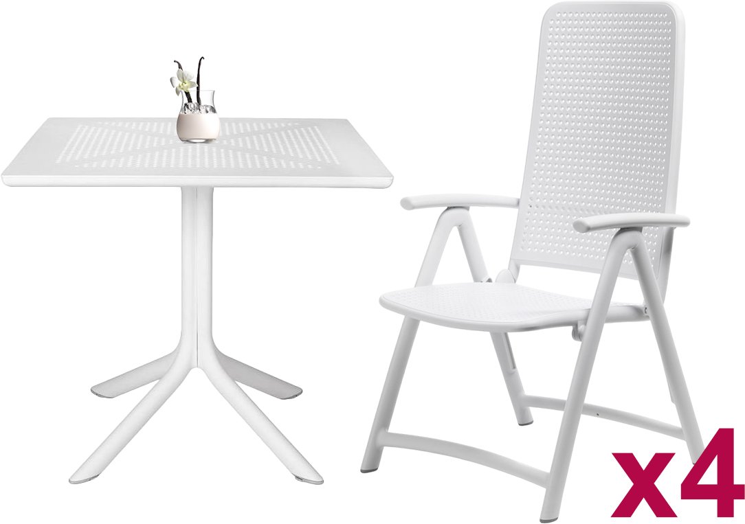 Комплект пластиковой мебели Clip 80 Darsena