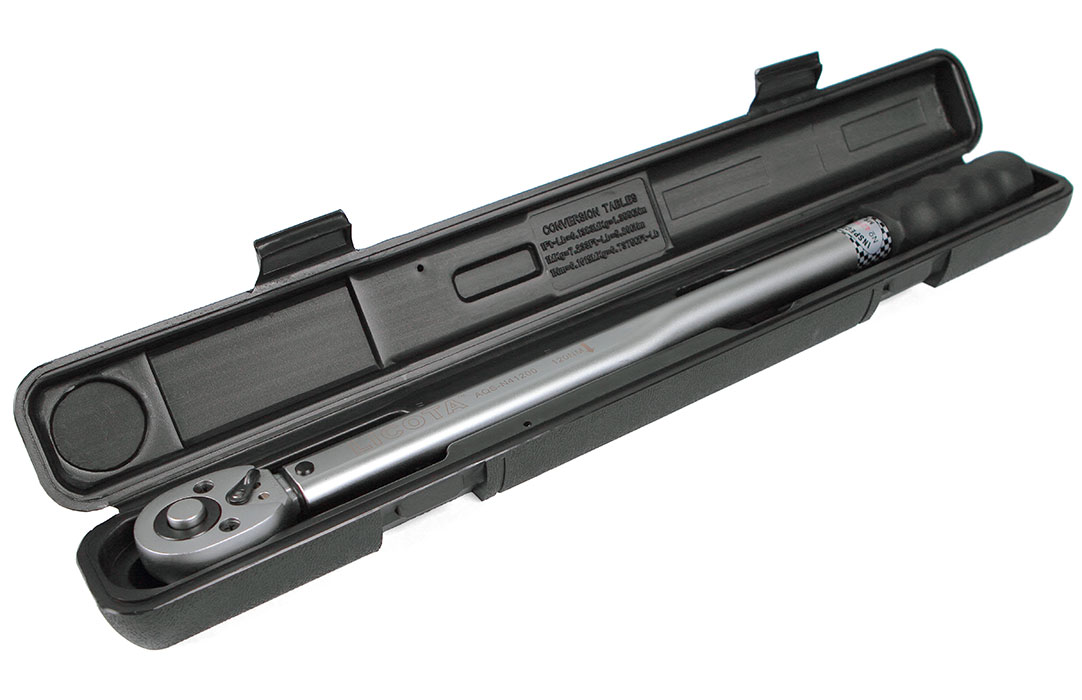 Динамометрический ключ 1/2", предустановленный момент 120 Nm, для шиномонтажа