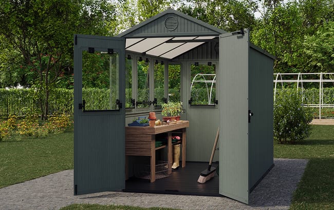 Сарай для выращивания Darwin Potting Shed 6x8 17213240