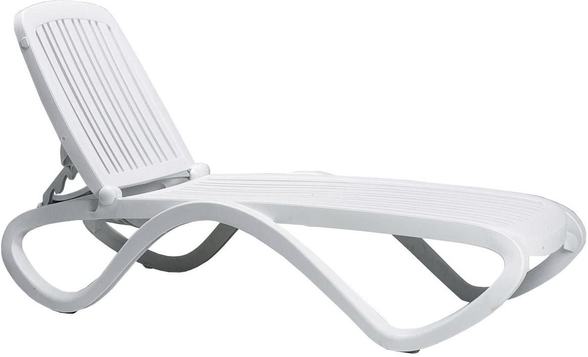 Шезлонг-лежак пластиковый Tropico