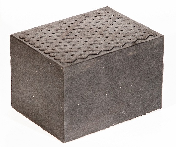 Резиновая опора для ножничных подъемников, Н-110мм