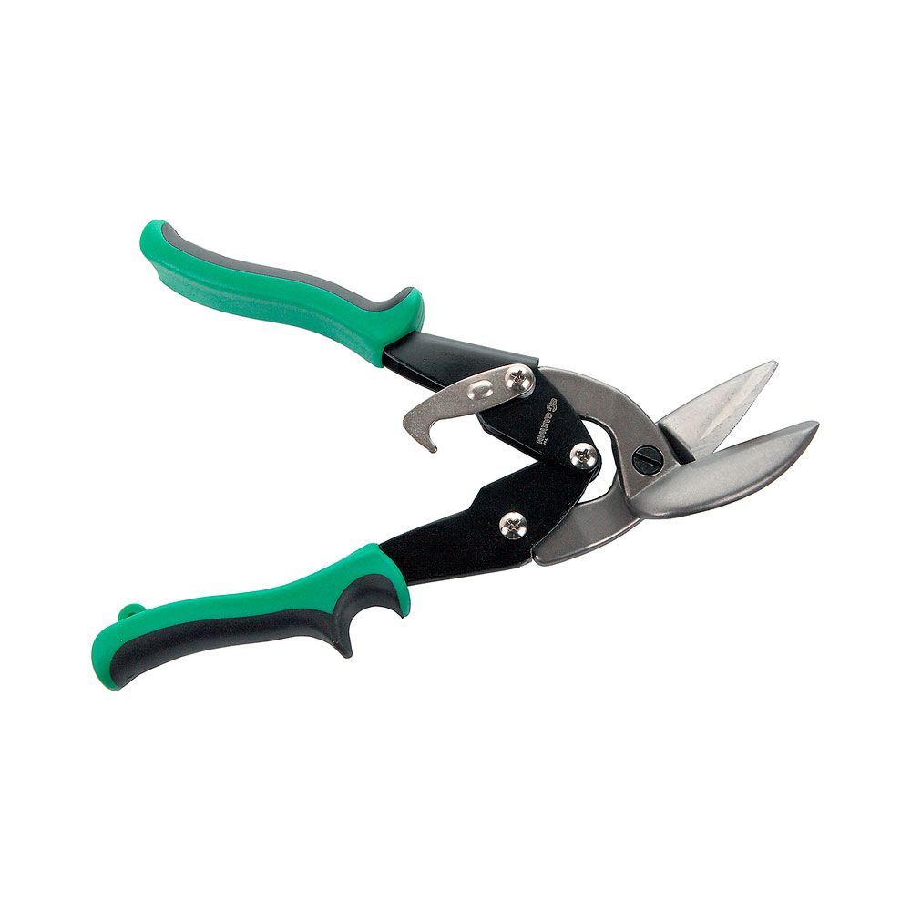 Ножницы по металлу авиационного типа, усиленные, правый рез, 250 мм