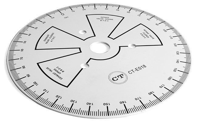 Градуированный диск для установки ГРМ