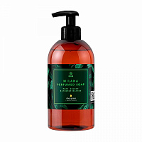 парфюмированное жидкое мыло grass milana «green deep», 0,3л